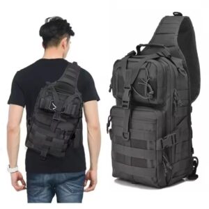 Tactical Sling Backpack – Waterproof EDC Assault Pack for Outdoor Hiking & Travel